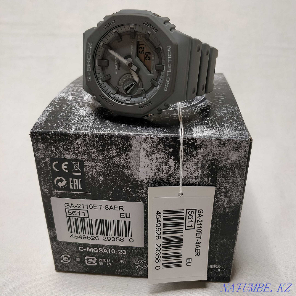 Casio G-Shock GA-700CA-5AER наручные часы мужские серые 2100 Алматы - изображение 2
