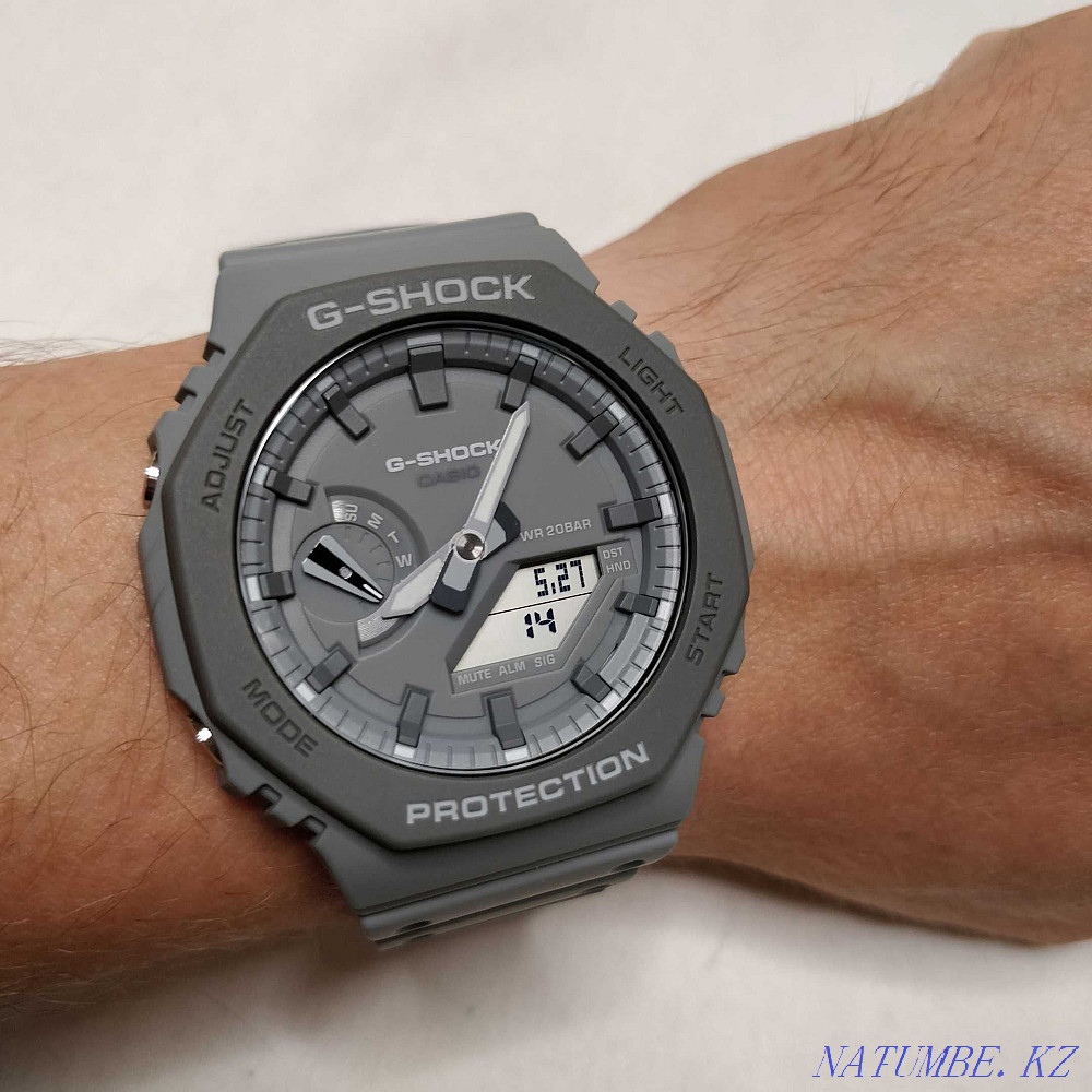 Casio G-Shock GA-700CA-5AER наручные часы мужские серые 2100 Алматы - изображение 5