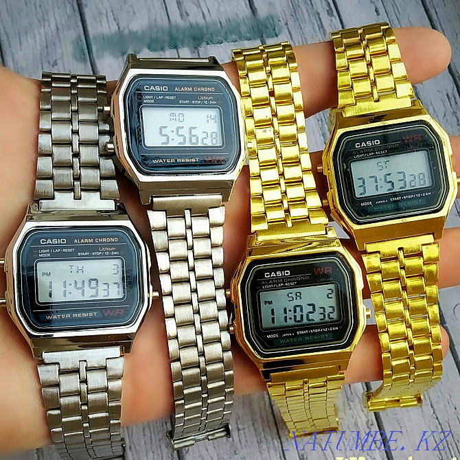 Watch new Casio Montana retro. Wrist Casio for men, women Almaty Almaty - photo 2