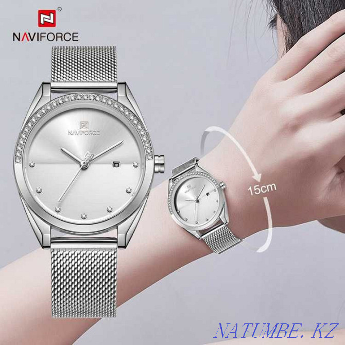 NAVIFORCE NF5015SW Analog Women's Luxury Wrist Watch Karagandy - photo 3