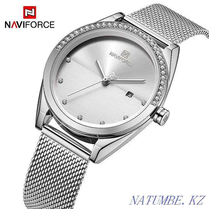 NAVIFORCE NF5015SW Analog Women's Luxury Wrist Watch Karagandy - photo 2