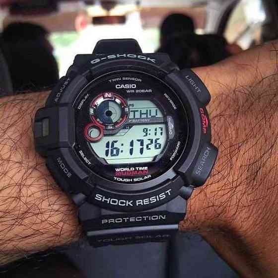 Casio G-9300-1E G-Shock Mudman наручные часы Алматы