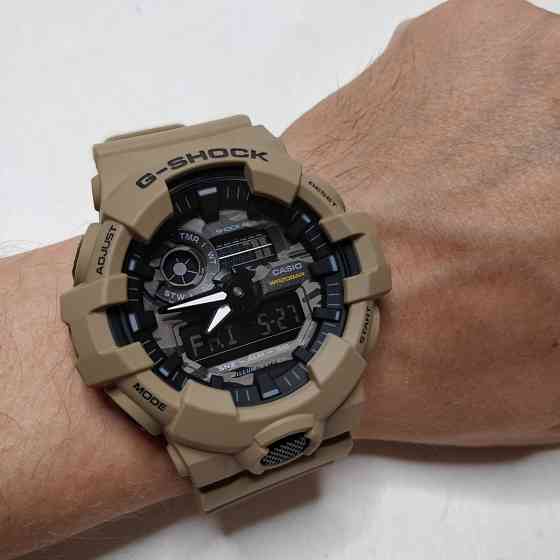 Casio G-Shock GA-700CA-5AER наручные спортивные мужские часы Алматы