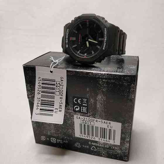 GA-2100FR-5A G-Shock наручные часы спортивные мужские Алматы