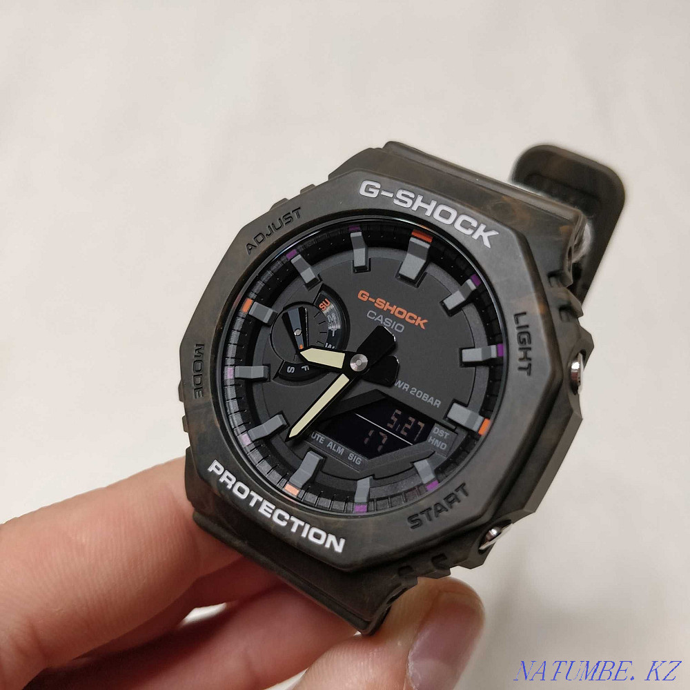 GA-2100FR-5A G-Shock наручные часы спортивные мужские Алматы - изображение 3