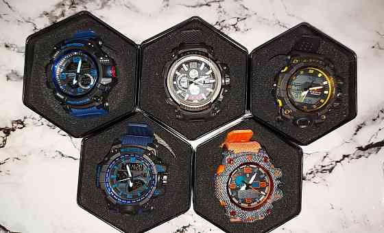 Новые часы Casio G-shock. Наручный часы мужские.Часы на подарок gshock Алматы