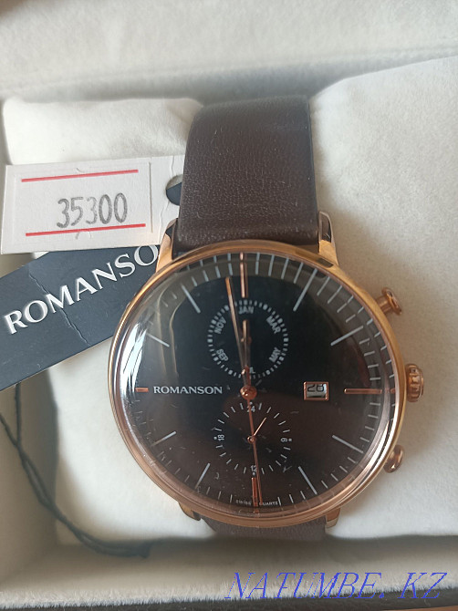 Срочно продам мужские наручные часы от Romanson Алматы - изображение 5