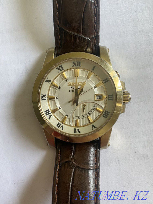 Продам мужские наручные часы от Seiko, оригинал 100% Алматы - изображение 1