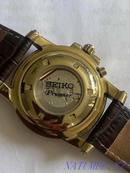 Продам мужские наручные часы от Seiko, оригинал 100% Алматы - изображение 3