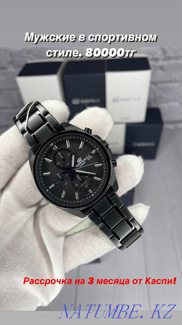 Men's watch Casio Edifice. Waterproof. Installment plan Almaty - photo 4