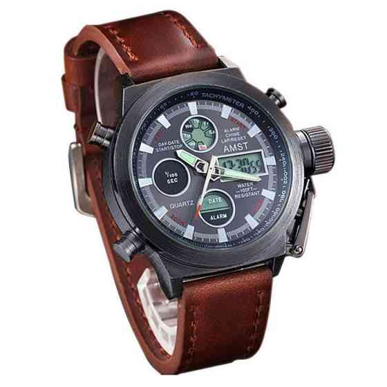 Часы Amst/наручные/военные/противоударные/водонепроницаемые/мужские Караганда