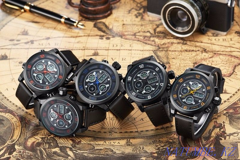 Часы Amst/наручные/военные/противоударные/водонепроницаемые/мужские Караганда - изображение 4