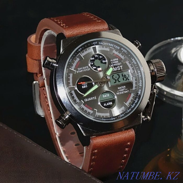 Часы Amst/наручные/военные/противоударные/водонепроницаемые/мужские Караганда - изображение 6