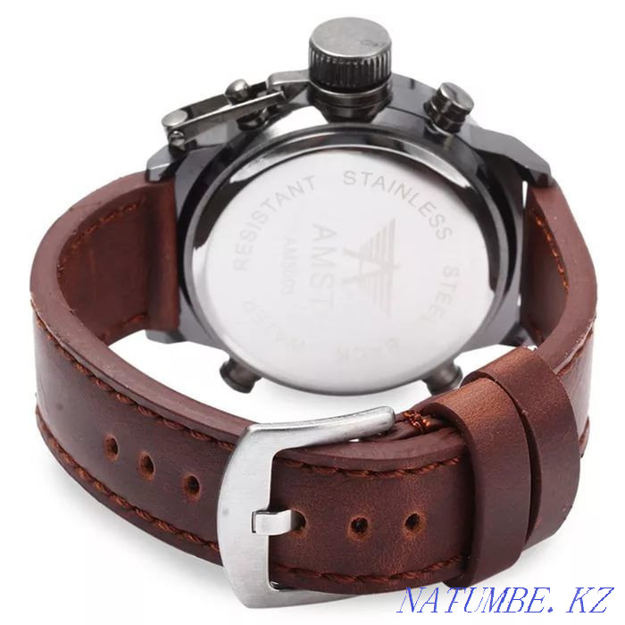 Часы Amst/наручные/военные/противоударные/водонепроницаемые/мужские Караганда - изображение 7