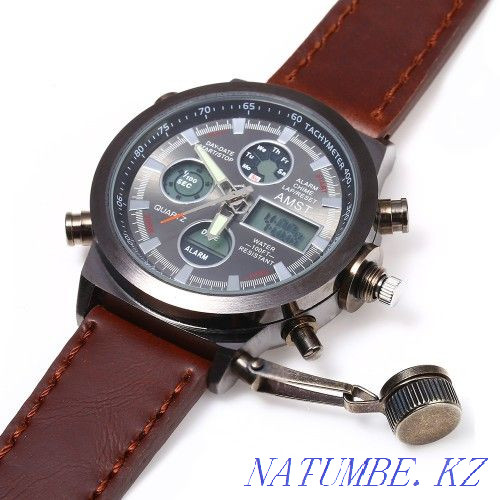 Часы Amst/наручные/военные/противоударные/водонепроницаемые/мужские Караганда - изображение 1