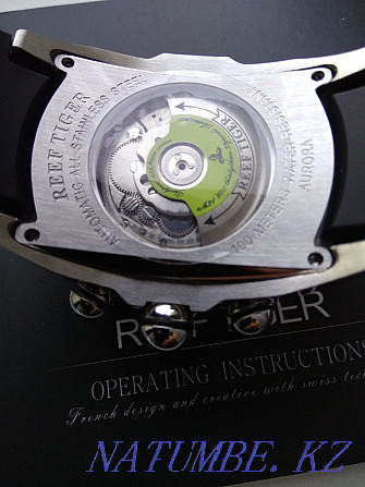 Wrist watch for men super large mechanical automatic winding Kostanay - photo 5