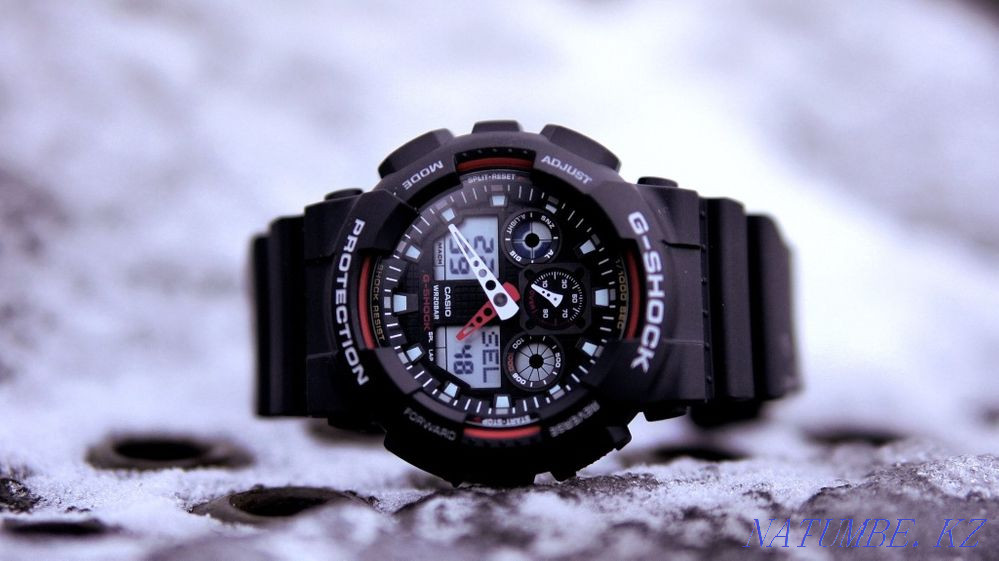 Наручные часы Casio G-Shock GA-100-1A4DR Алматы - изображение 5