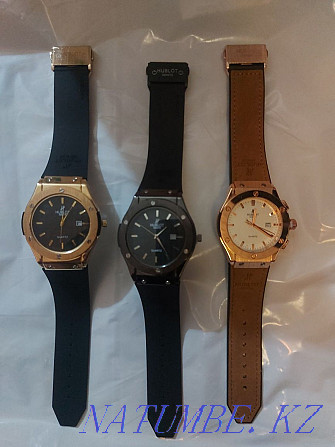 Наручные кварцевые часы Hublot.Часы с запахом ваниль.Качества отличная Алматы - изображение 1