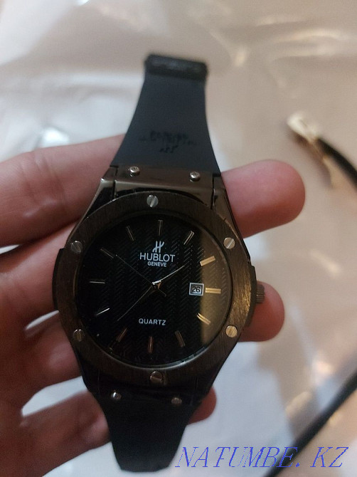 Наручные кварцевые часы Hublot.Часы с запахом ваниль.Качества отличная Алматы - изображение 2