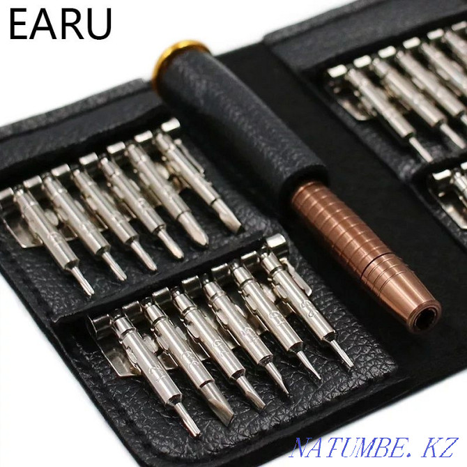 A set of 25 in 1 different shaped screwdrivers for cell phones, wristwatches, etc.  - photo 2