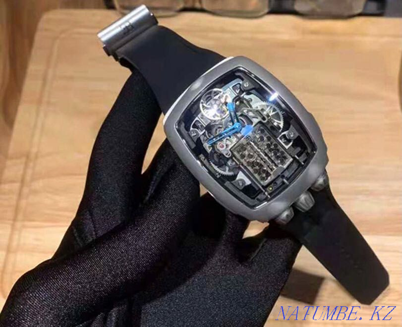 Часы мужские, часы мужские наручные, часы Bugatti Chiron, часы новые Алматы - изображение 2