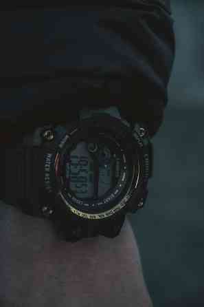 Мужские водонепроницаемые наручные LED часы  Өскемен