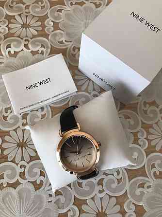 Женские наручные часы Nine West с ремешком и Омбре-циферблатом Астана