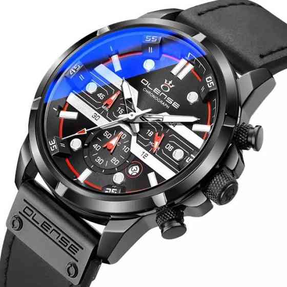 Men's wrist watch with a guarantee of a year and + a gift with delivery in the Republic of Kazakhstan Almaty