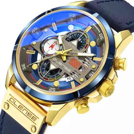 Men's wrist watch with a guarantee of a year and + a gift with delivery in the Republic of Kazakhstan Almaty