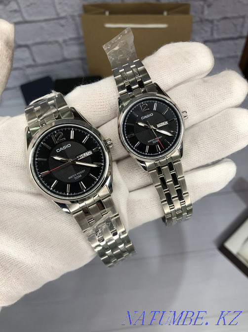Paired men's and women's watches Casio original. Guarantee Almaty - photo 6