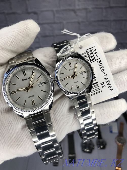 Paired men's and women's watches Casio original. Guarantee Almaty - photo 2