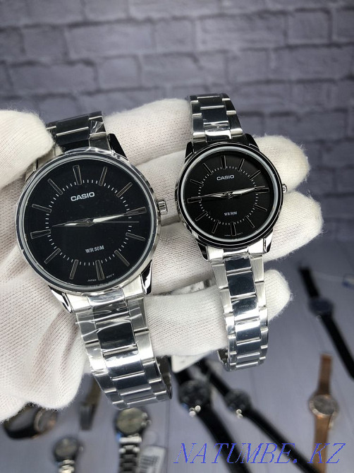 Paired men's and women's watches Casio original. Guarantee Almaty - photo 3