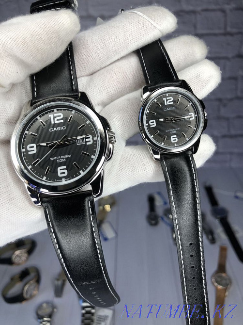 Paired men's and women's watches Casio original. Guarantee Almaty - photo 4