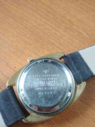 Часы мужские наручные ГДР позолоченные Костанай