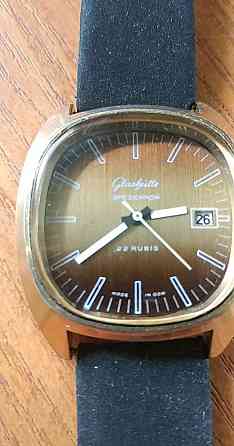 Часы мужские наручные ГДР позолоченные Kostanay