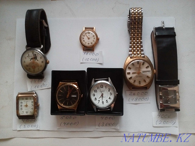 Wrist, pocket, table clocks of the times of the USSR and others Oral - photo 3