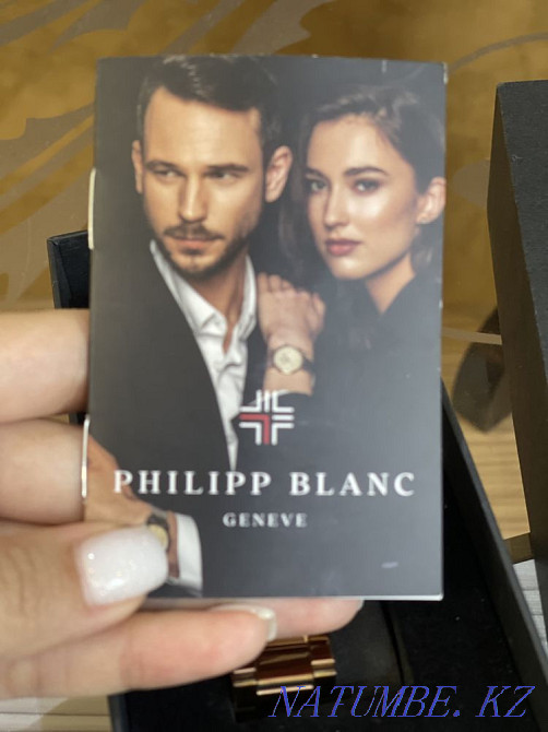 Наручные мужские часы позолоченные PHILIPP BLANC GENEVA Астана - изображение 3