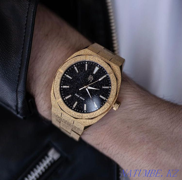 Часы мужские наручные, ICE gold watch, часы Алматы, часы новые Алматы - изображение 7