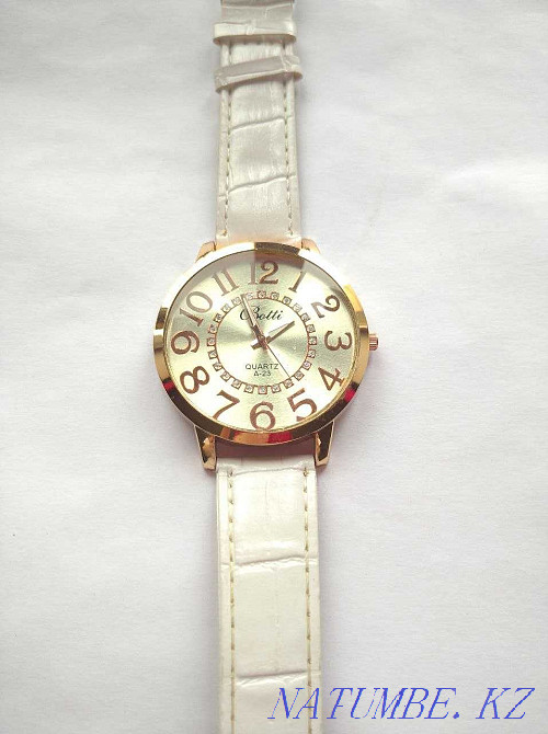 Wrist watch for women, new with a large dial Almaty - photo 2