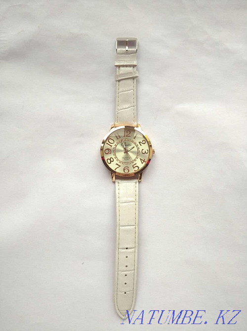 Wrist watch for women, new with a large dial Almaty - photo 3