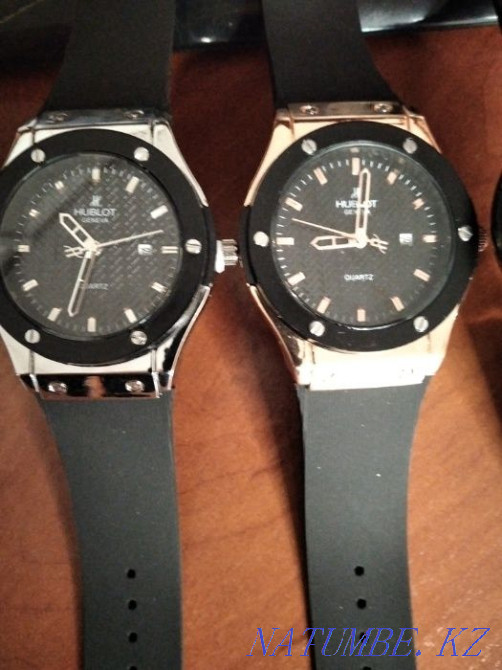 Кварцевые наручные часы Hublot. Часы новые в магазине! Караганда - изображение 3