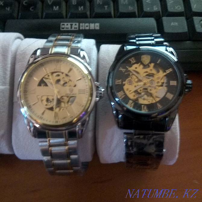 Mechanical wrist watch with automatic winding new! Karagandy - photo 2