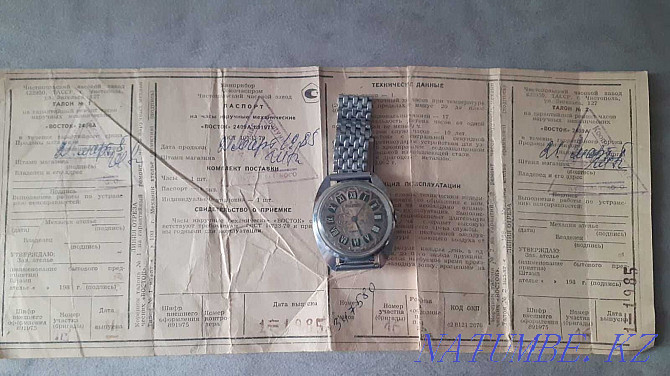 I will sell Vostok watches in the original box + passport. USSR. Kostanay - photo 2