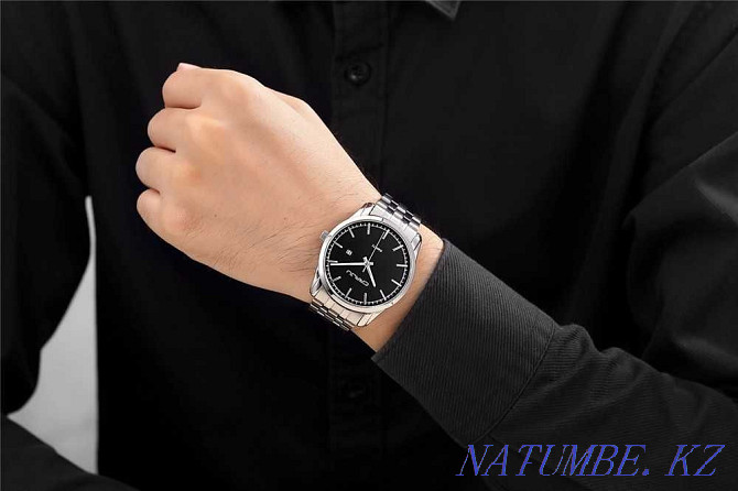 Мужские кварцевые наручные часы CRRJU новые в подарочной упаковке Алматы - изображение 7