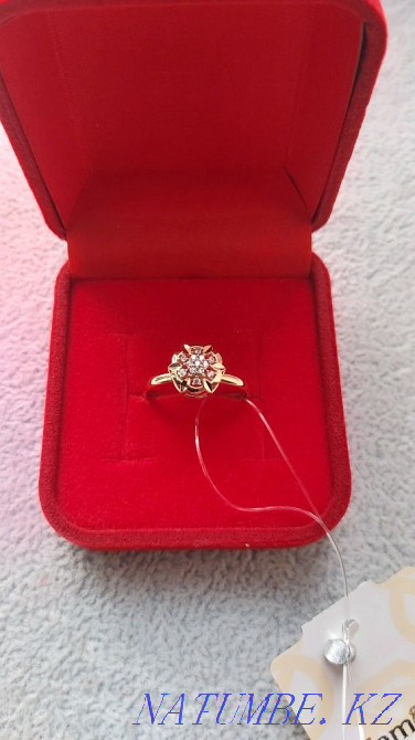 Золотые кольцы, цепи, серьги, кулон 585 проба, Россия Астана - изображение 2