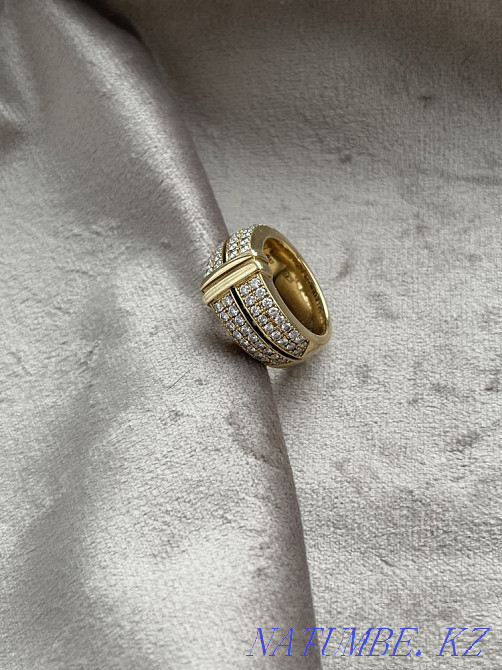 Золотой перстень 750 проба Мичуринское - изображение 2