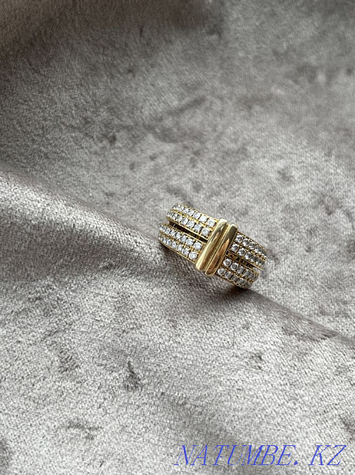 Золотой перстень 750 проба Мичуринское - изображение 4