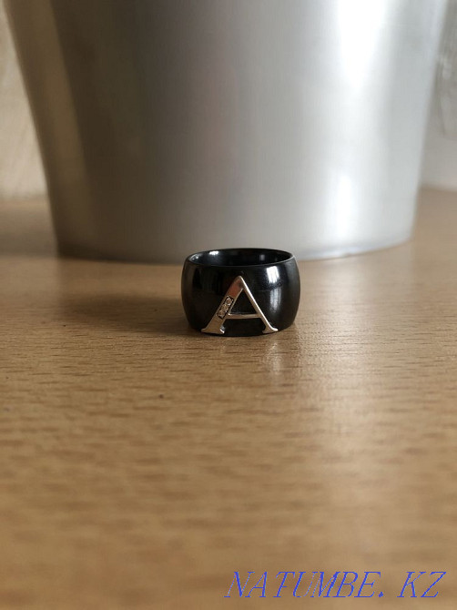 Ring gold+ceramic Almaty - photo 1