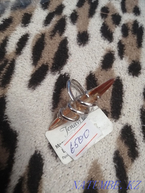 Women's silver ring Karagandy - photo 4