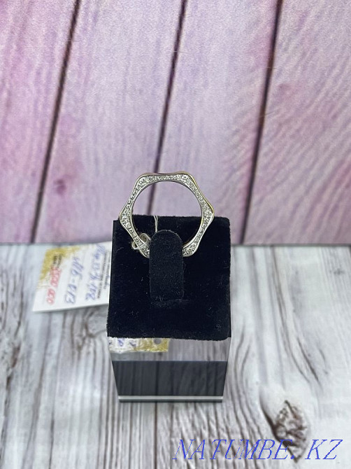 Montblanc Gold Ring with Diamonds #MA24516 Almaty - photo 1